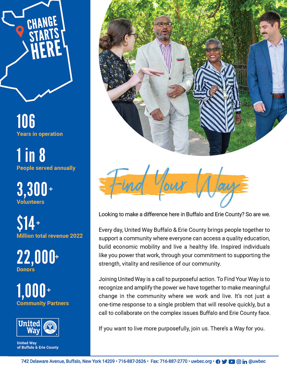 A picture of United Way General Overview Flyer 